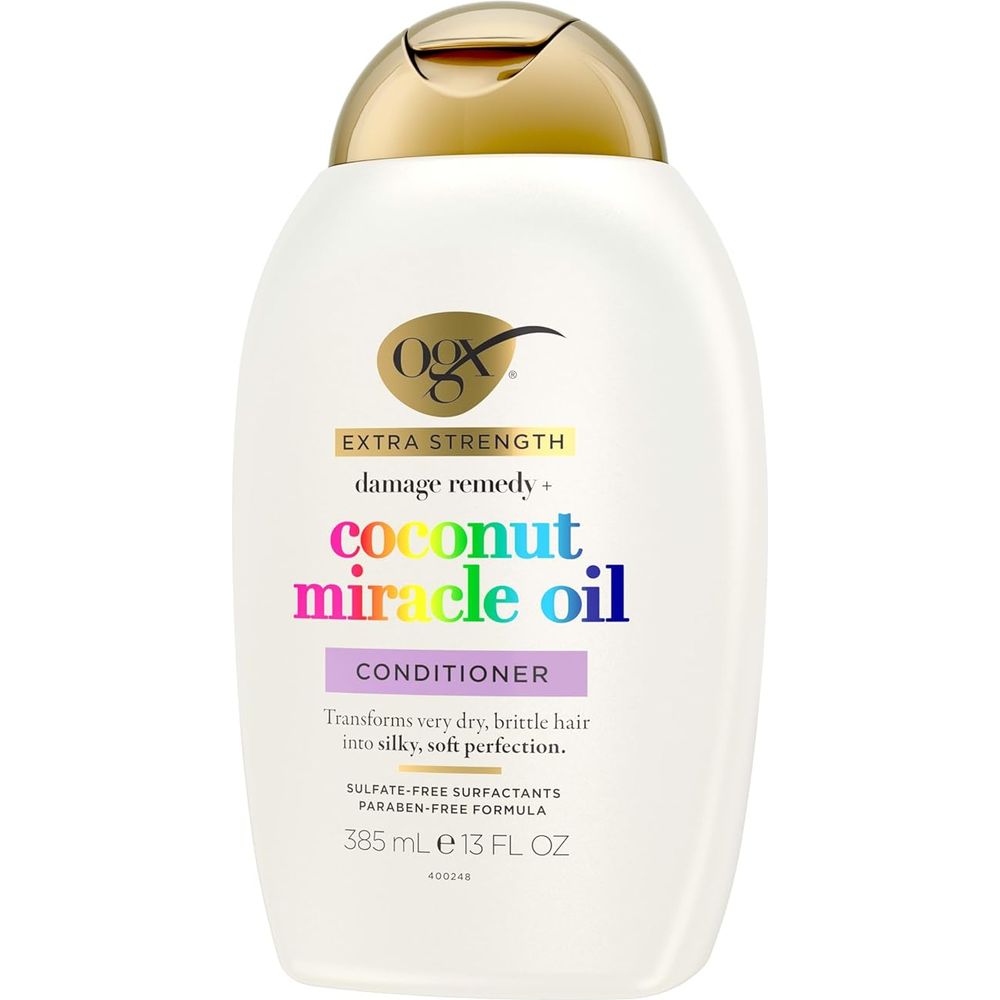 OGX Coconut Miracle Oil Conditioner – Ultra Moisturizing & Frizz - Defying – 13 fl oz - Beauty Exchange Beauty Supply