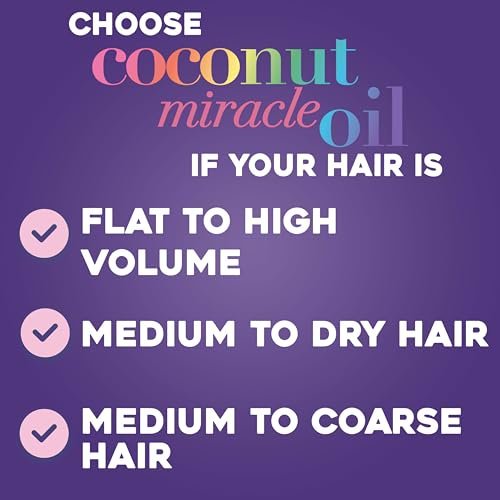 OGX Extra Strength Coconut Miracle Oil Conditioner – 19.5 oz - Beauty Exchange Beauty Supply