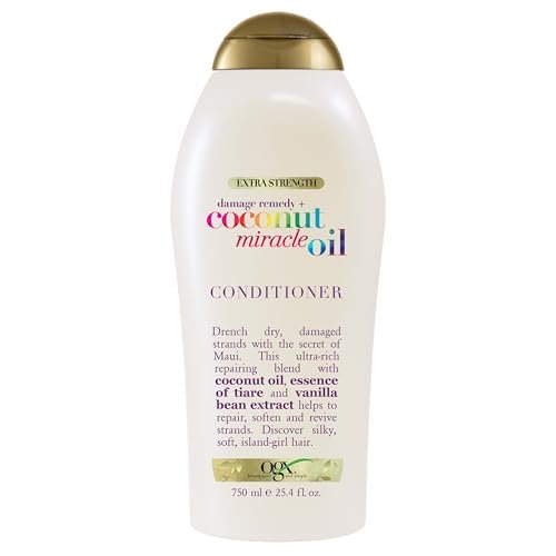 OGX Extra Strength Coconut Miracle Oil Conditioner ā 19.5 oz - Beauty Exchange Beauty Supply