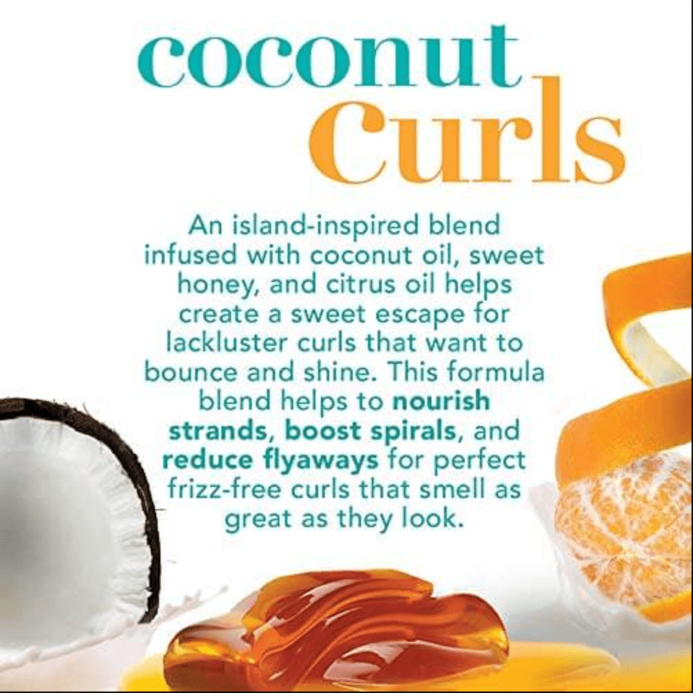 OGX Quenching + Coconut Curls Conditioner – Intense Moisture & Curl Definition – 13 fl oz - Beauty Exchange Beauty Supply