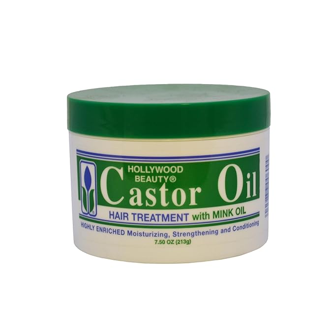 Hollywood Beauty Castor Oil Hair Mink Oil โ 7.5oz
