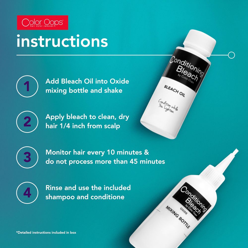 Color Oops Conditioning Bleach – 1 Application