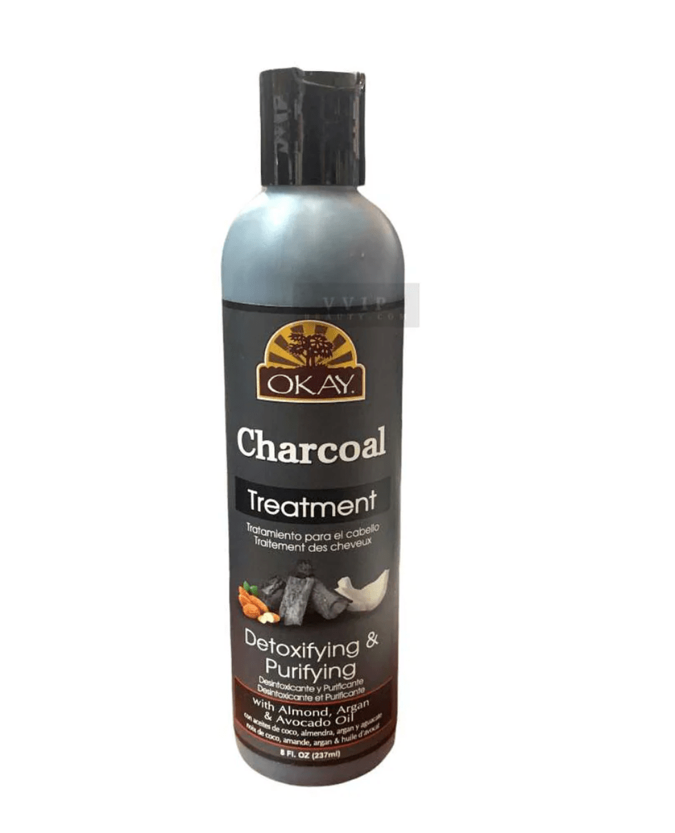 Okay Charcoal Treatment Detoxifying & Purifying – 8 oz - Beauty Exchange Beauty Supply