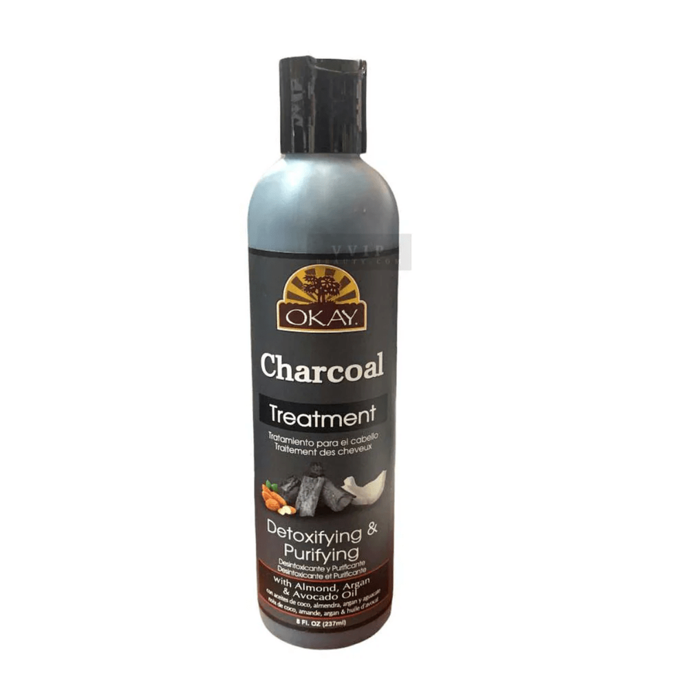 Okay Charcoal Treatment Detoxifying & Purifying – 8 oz - Beauty Exchange Beauty Supply