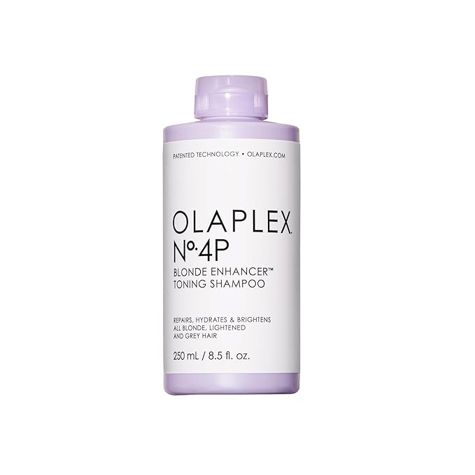 Olaplex No. 4P Blonde Enhancer Purple Toning Shampoo | Tones • Repairs • Brightens Blonde, Lightened & Grey Hair – 8.5 fl oz - Beauty Exchange Beauty Supply