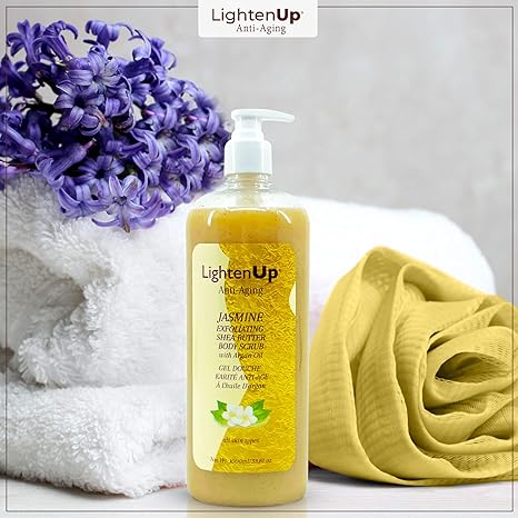Omic LightenUp Anti - Aging Jasmine Shower Gel – 1000 ml - Beauty Exchange Beauty Supply