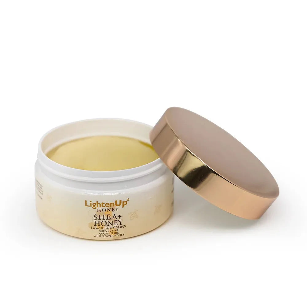 Omic LightenUp Honey Body Scrub – 230 ml - Beauty Exchange Beauty Supply