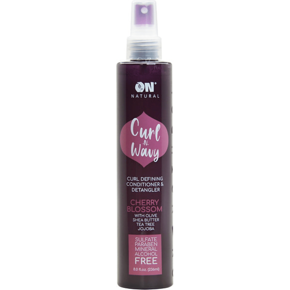 On Naturals Curl - N - Wavy Curl Defining Conditioner & Detangler โ Cherry Blossom, Jamaican Black Castor Oil, Peppermint, Coconut Milk โ 12 oz - Beauty Exchange Beauty Supply