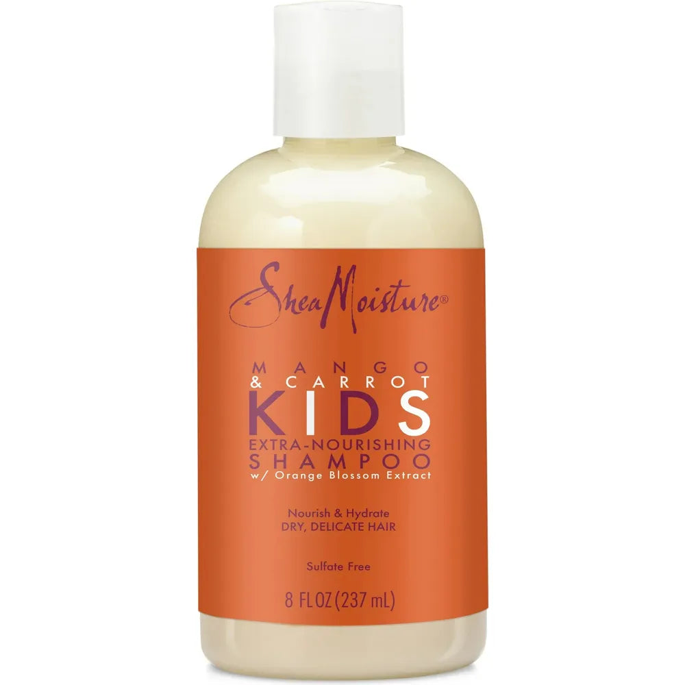 SheaMoisture Kids Nourishing Mango and Carrot Shampoo – 8oz