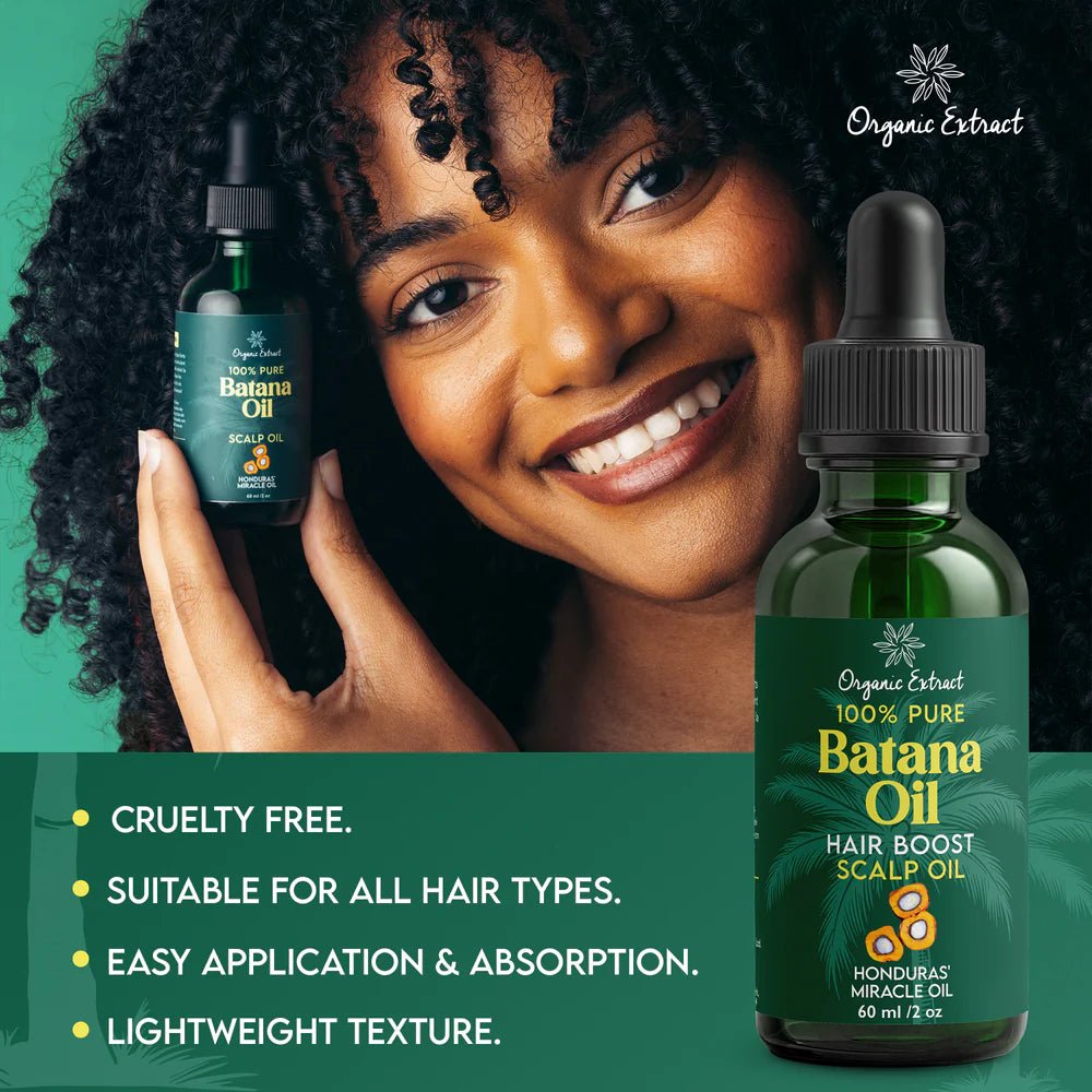 Organic Extract - Batana Oil for Hair Growth 2oz - Beauty Exchange Beauty Supply