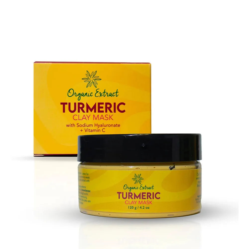 Organic Extract Turmeric Clay Mask - 120 g - Beauty Exchange Beauty Supply