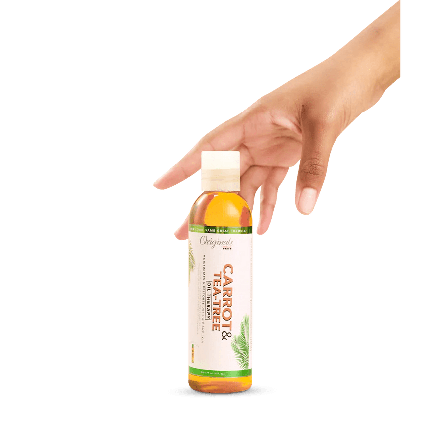 Originals by Africa’s Best Carrot & Tea Tree Oil Therapy | Moisturizing Treatment for Dry Hair & Skin – Nourishing, Soothing, & Unisex – 6 fl oz - Beauty Exchange Beauty Supply