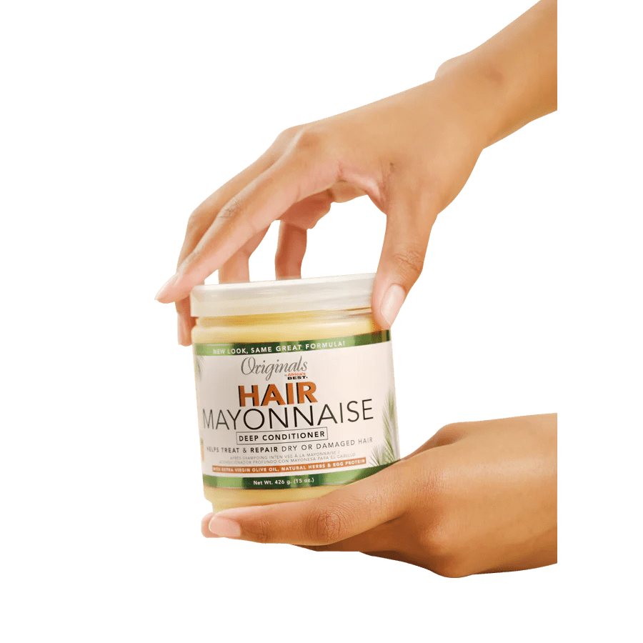 Originals by Africa’s Best Deep Treatment Conditioner Duo | (2 Variants) Cholesterol & Tea - Tree Leave - In/Rinse - Out Conditioner + Hair Mayonnaise Deep Conditioner – Strength, Shine, and Repair for All Hair Types – 15 oz - Beauty Exchange Beauty Supply