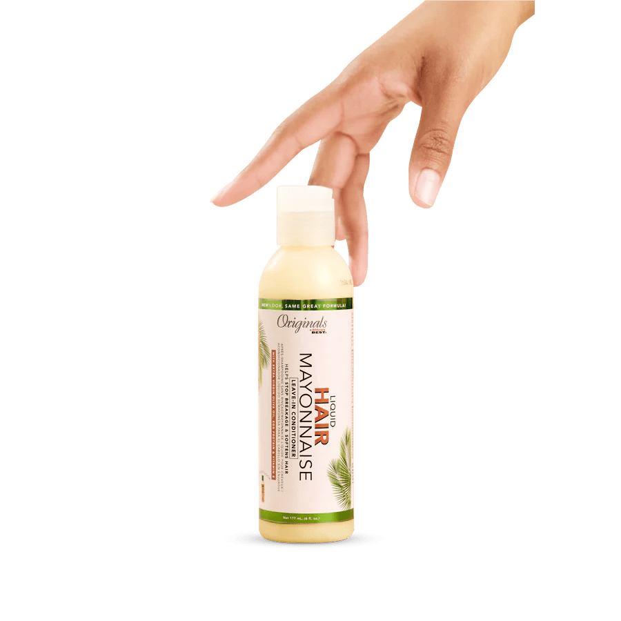 Originals by Africa’s Best Liquid Hair Mayonnaise Leave - In Conditioner | Revitalize & Nourish – Ultimate Moisture & Strength for Dry, Damaged Hair – 6oz - Beauty Exchange Beauty Supply