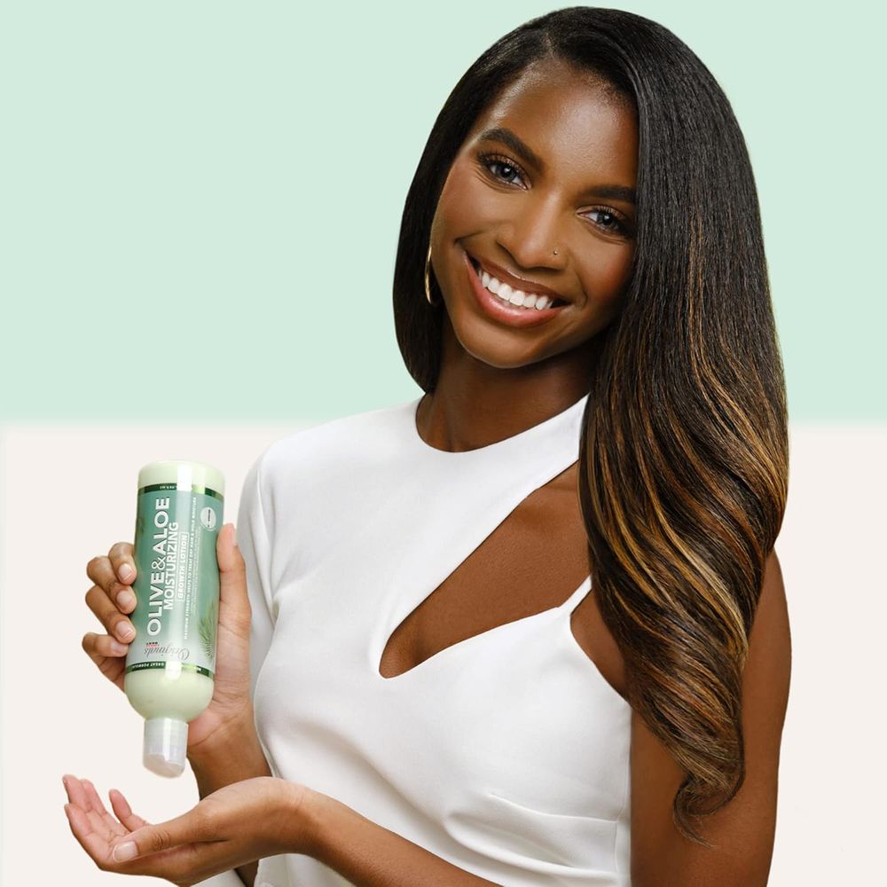 Originals by Africa's Best Olive & Aloe Moisturizing Growth Lotion | Ultimate Hydration + Finishing Lotion for All Hair Types โ Petroleum & Mineral Oil Free โ 12 oz - Beauty Exchange Beauty Supply