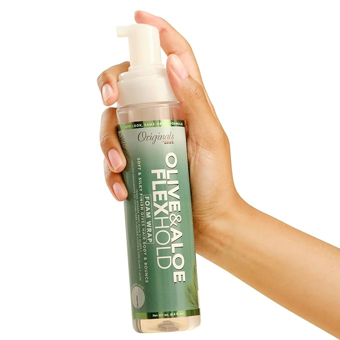Originals by Africa’s Best Olive Oil Foam Wrap Lotion – Conditioning & Flexible Hold (6.5oz) - Beauty Exchange Beauty Supply