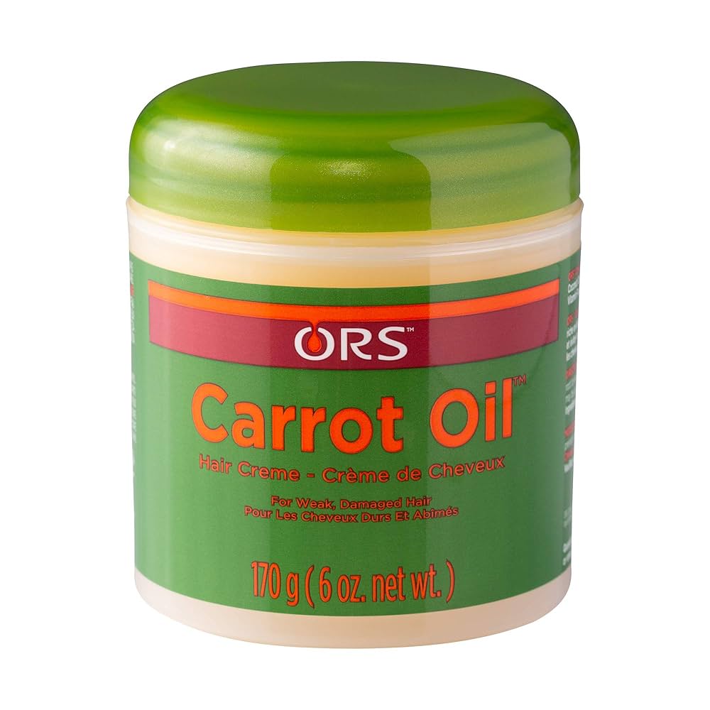ORS Carrot Oil Hair Cream – 6oz - Beauty Exchange Beauty Supply