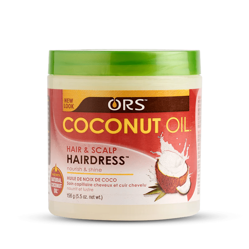ORS Coconut Oil Hair & Scalp Hairdress – 5.5 oz - Beauty Exchange Beauty Supply