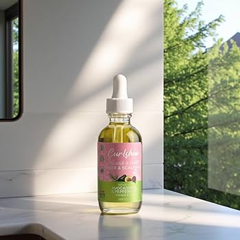 ORS Curlshow Nourish & Grow Hair & Scalp Oil Infused with Avocado Oil & Peppermint | 2.0 oz - Beauty Exchange Beauty Supply