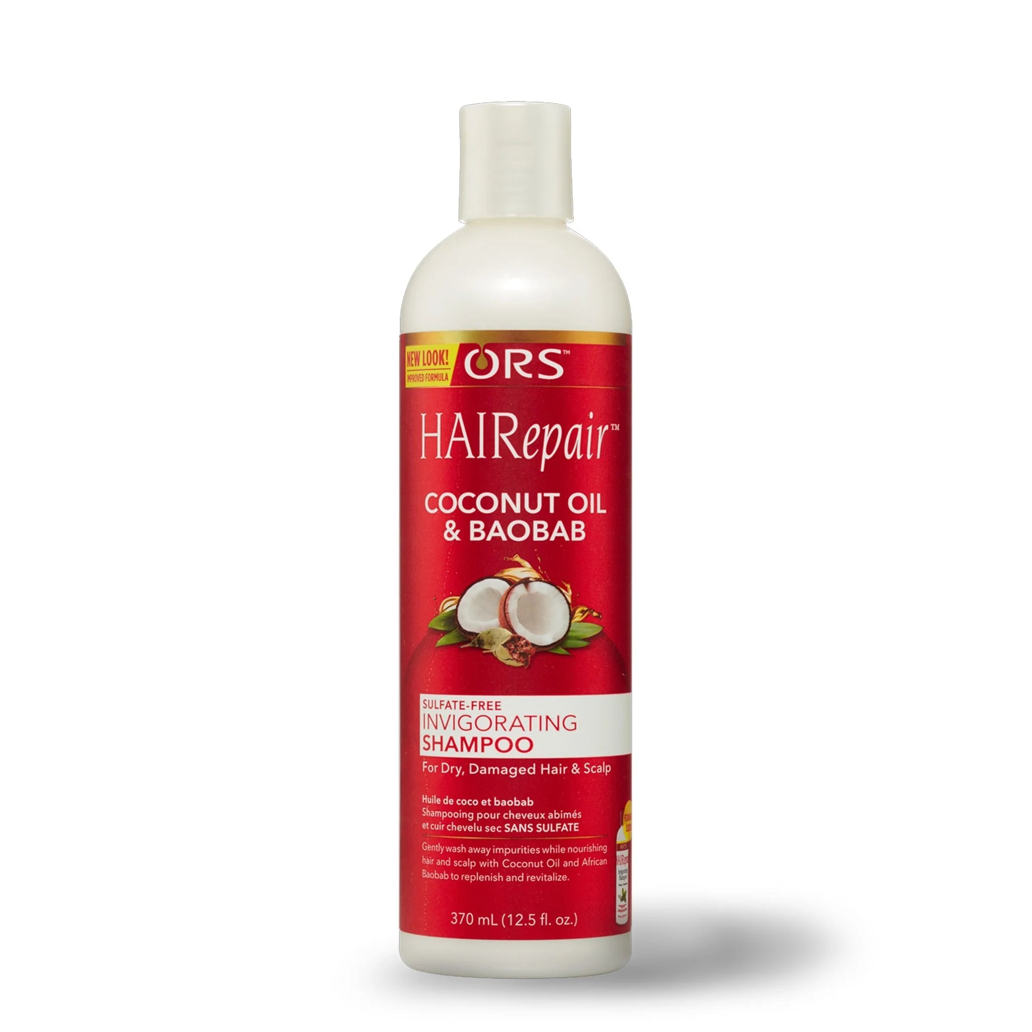 ORS HAIRepair Coconut & Baobab Shampoo – 12.5oz - Beauty Exchange Beauty Supply