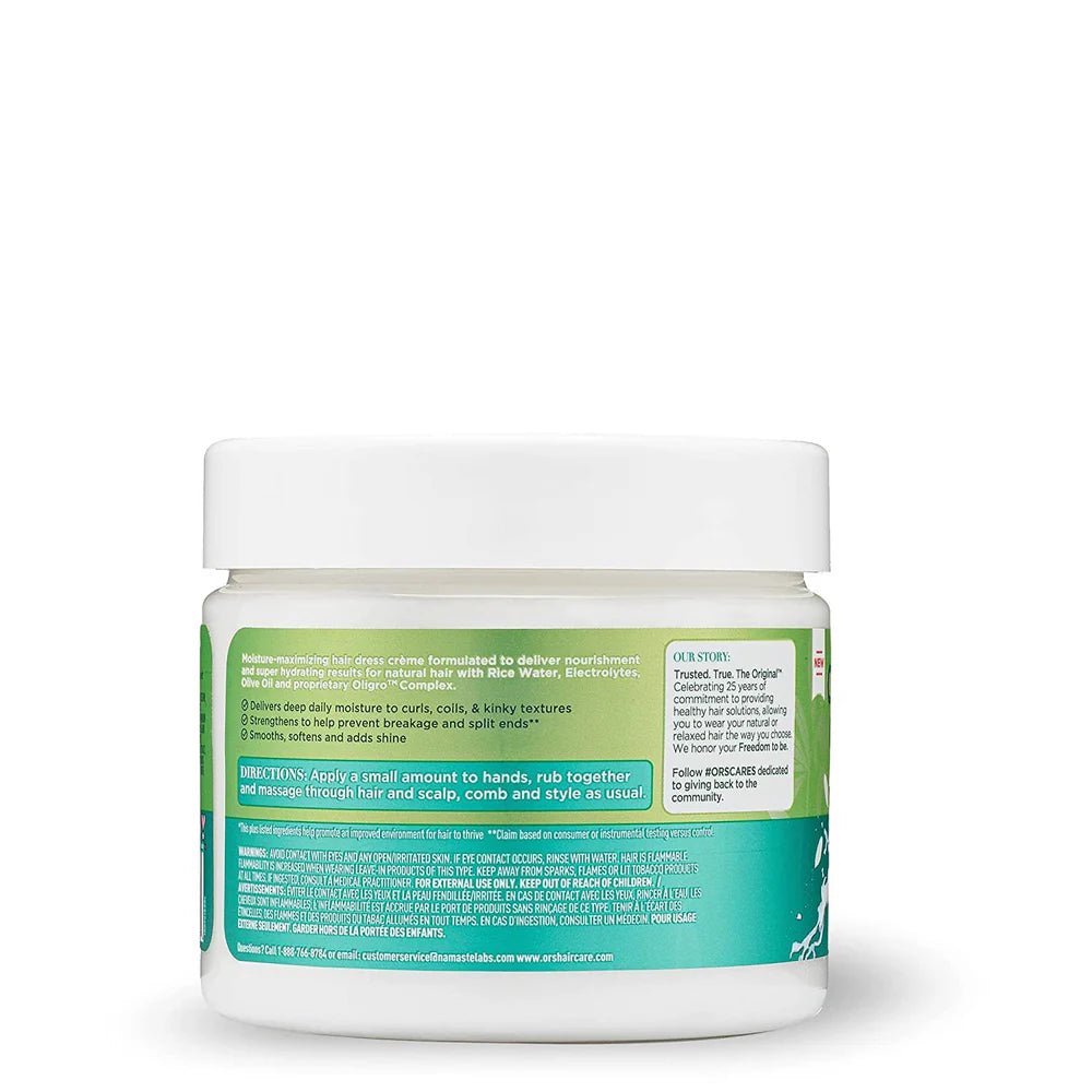 ORS Max Moisture Super Nourishing Daily Curl Crème (Infused with Rice Water & Electrolytes) – 8.0 oz - Beauty Exchange Beauty Supply