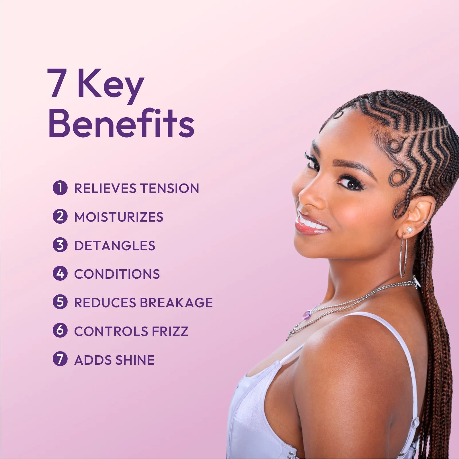 ORS Olive Oil Braidzone 7 - In - 1 Braid Leave In Spray – 8oz - Beauty Exchange Beauty Supply
