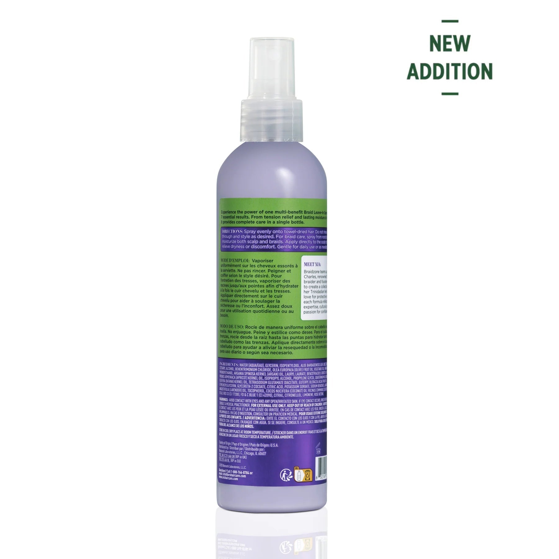 ORS Olive Oil Braidzone 7 - In - 1 Braid Leave In Spray – 8oz - Beauty Exchange Beauty Supply