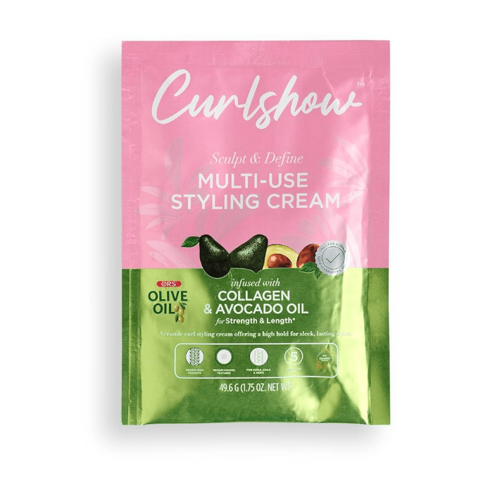 ORS Olive Oil Curlshow Curl - N - Smooth Pudding with Collagen & Avocado Oil – 12 oz - Beauty Exchange Beauty Supply
