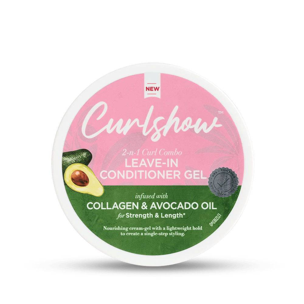 ORS Olive Oil Curlshow Leave - In Conditioner Gel – Infused with Collagen & Avocado Oil for Nourishment, Strength, and Shine (16 oz) - Beauty Exchange Beauty Supply