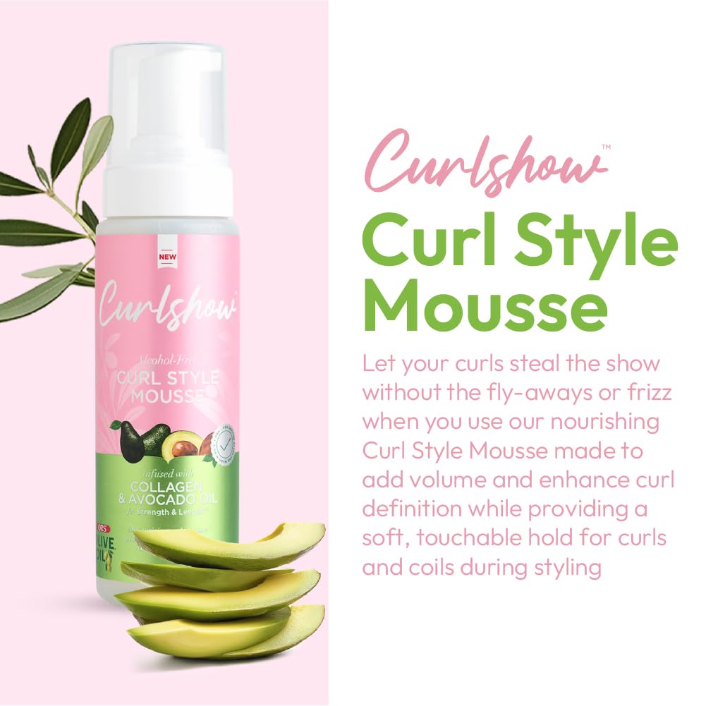 ORS Olive Oil Curlshow Mousse – 7 oz - Beauty Exchange Beauty Supply