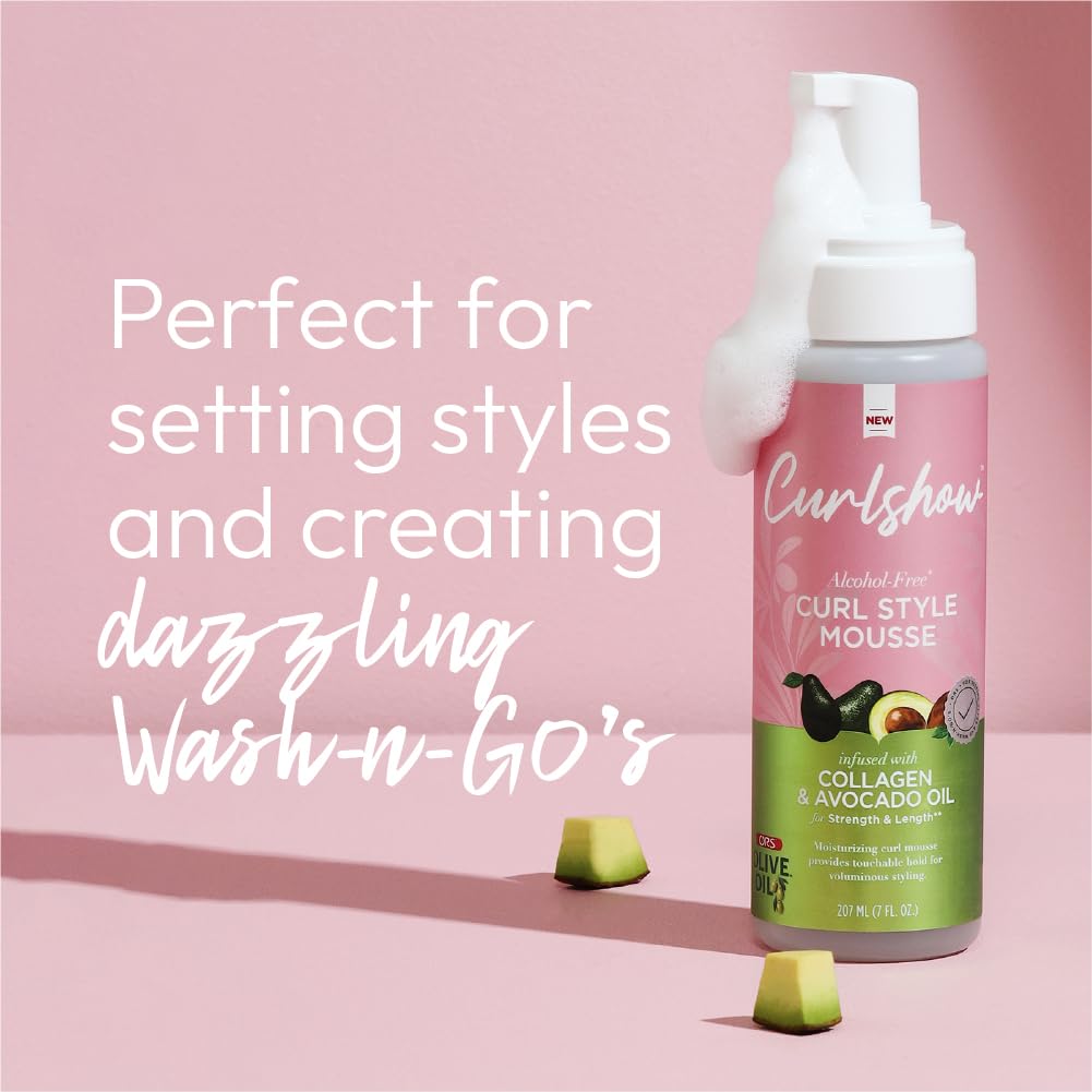 ORS Olive Oil Curlshow Mousse – 7 oz - Beauty Exchange Beauty Supply