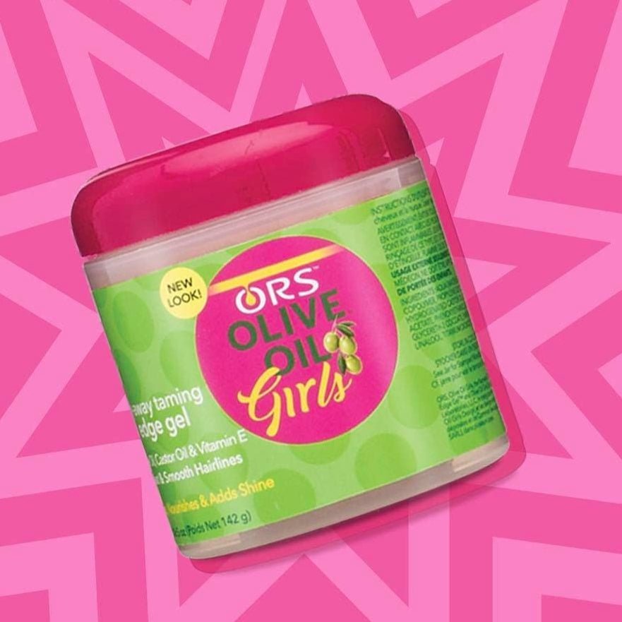 ORS Olive Oil Girls Fly - Away Taming Edge Gel – Infused with Olive Oil & Vitamin E (5 oz & 12 oz) - Beauty Exchange Beauty Supply