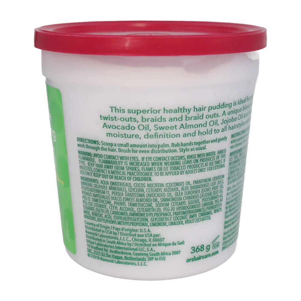 ORS Olive Oil Girls Moisturizing Hair Pudding – Soft Hold & Daily Moisture (13 oz) - Beauty Exchange Beauty Supply