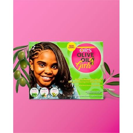 ORS Olive Oil Girls No - Lye Relaxer Kit – 1 Application - Beauty Exchange Beauty Supply
