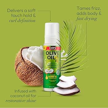 ORS Olive Oil Hold & Shine Mousse & Creme - Beauty Exchange Beauty Supply
