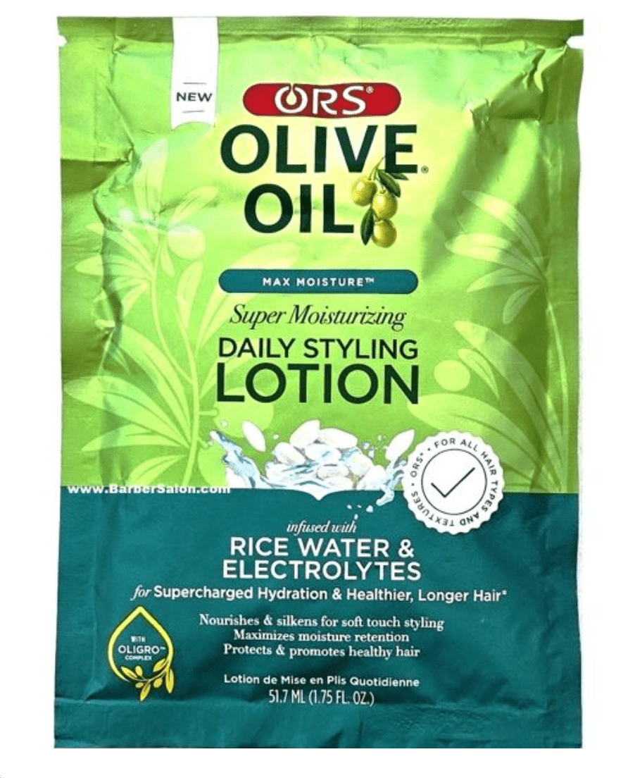 ORS Olive Oil Max Moisture Super Moisturizing Daily Styling Lotion – 1.75 fl. oz - Beauty Exchange Beauty Supply