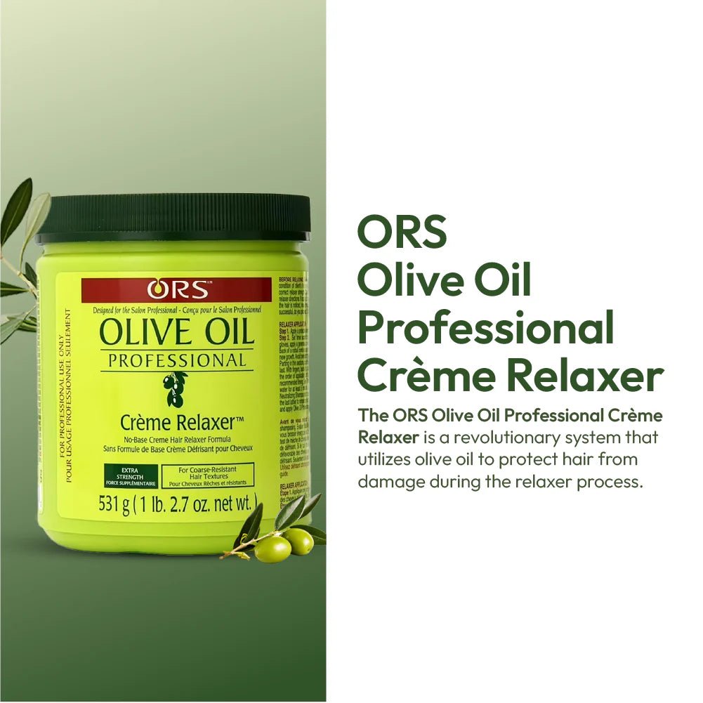 ORS Olive Oil Professional Crème Relaxer Extra Strength - 18.7oz - Beauty Exchange Beauty Supply