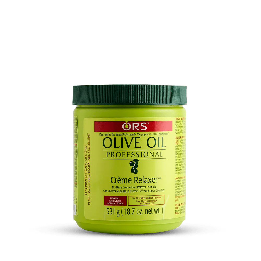 ORS Olive Oil Professional Crème Relaxer – Normal Strength (18.7 oz) | Smoothing & Strengthening Formula - Beauty Exchange Beauty Supply