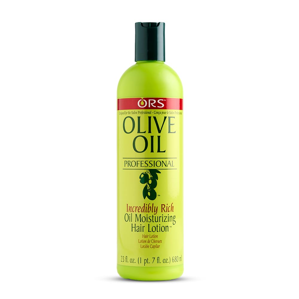 ORS Olive Oil Professional Incredibly Rich Oil Moisturizing Hair Lotion – Hydrates, Softens, Nourishes – 23 oz - Beauty Exchange Beauty Supply