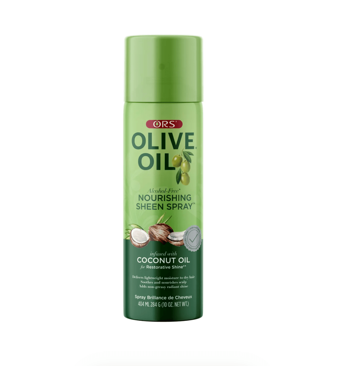ORS Olive Oil Sheen Spray Coconut – 10 oz - Beauty Exchange Beauty Supply