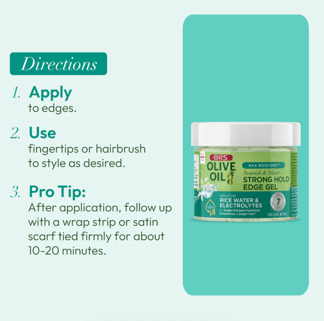 ORS Olive Oil Style & Sculpt Ultra HD Gel โ 4oz - Beauty Exchange Beauty Supply