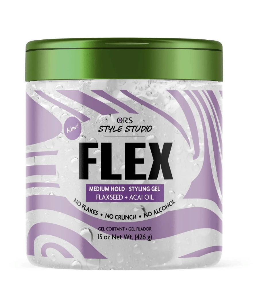 ORS Style Studio Styling Gel – Flex Medium, Hydrate Soft & Stay Max Hold – 15 oz - Beauty Exchange Beauty Supply