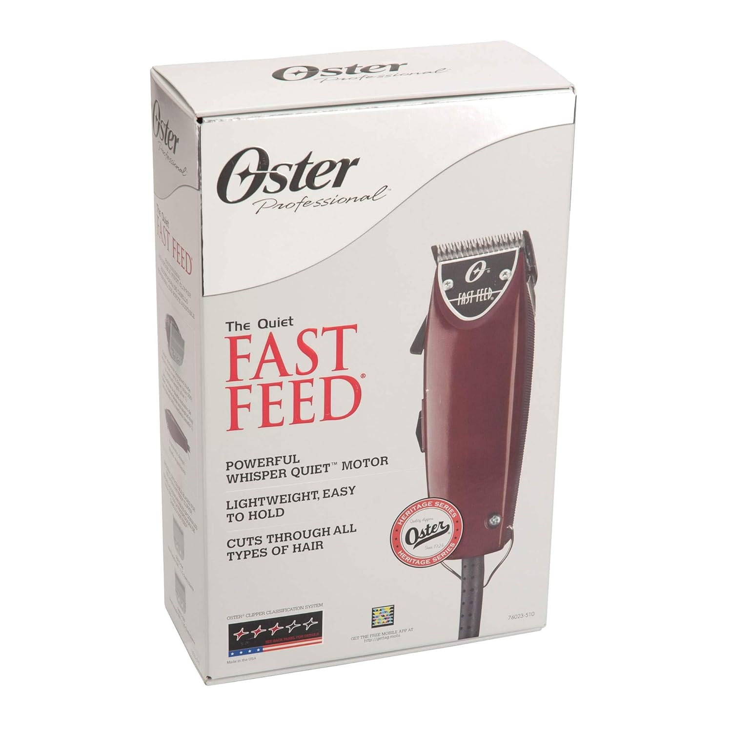 OSTER Fast Feed Adjustable Pivot Motor Clipper - Beauty Exchange Beauty Supply