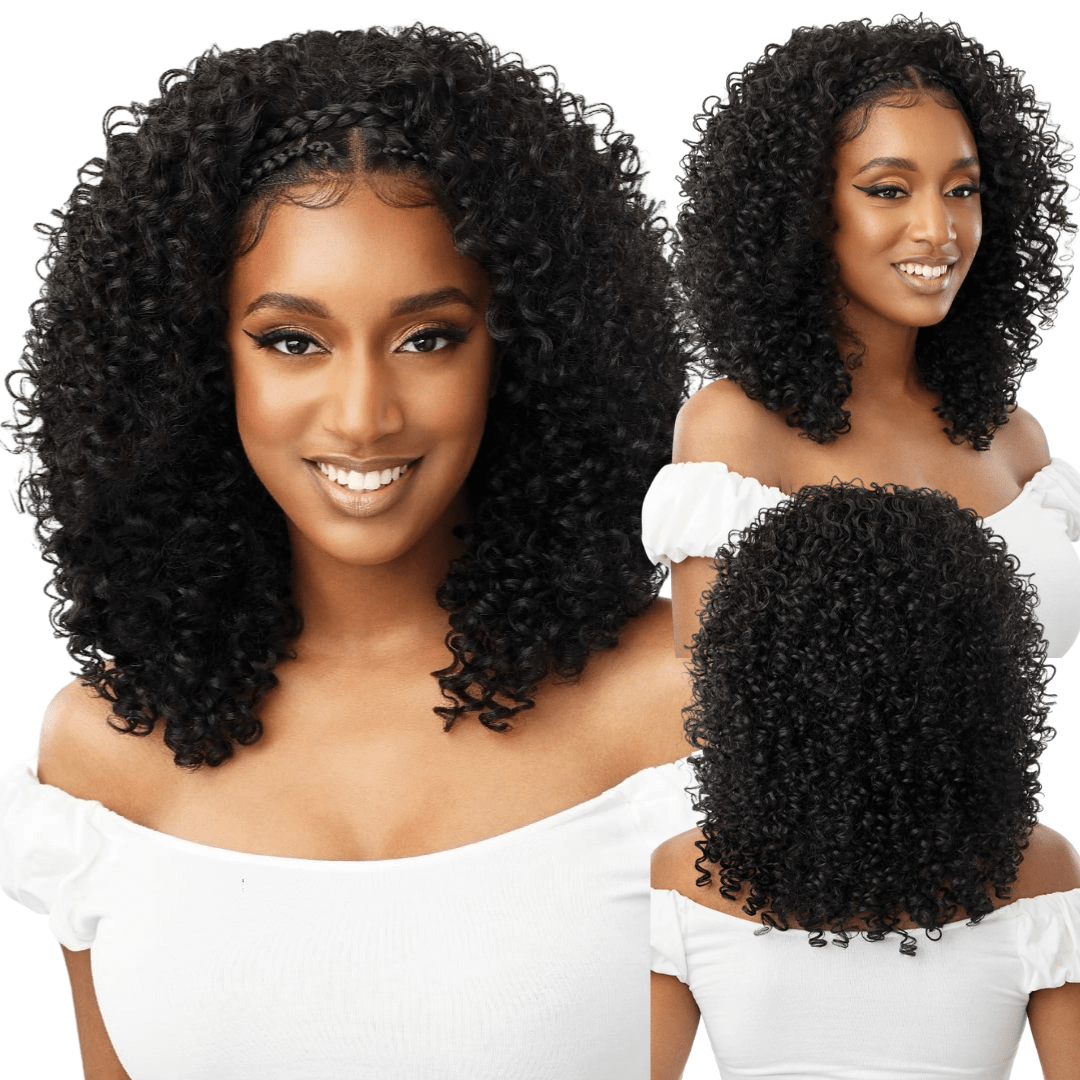 Synthetic Lace Front Half Wig, 18\