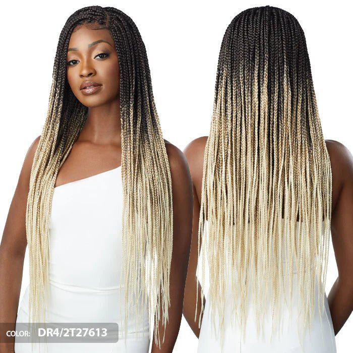 Outre 13x4 Lace Frontal Synthetic Wig - Knotless Square Part Braids - Beauty Exchange Beauty Supply