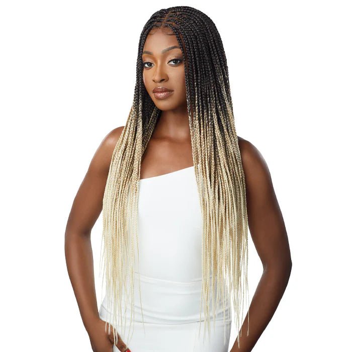 Outre 13x4 Lace Frontal Synthetic Wig - Knotless Square Part Braids - Beauty Exchange Beauty Supply