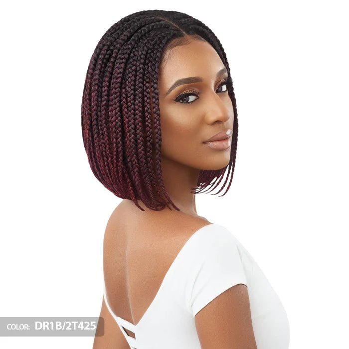Outre 4x4 Lace Front Box Braid Bob Wig - 12" - Beauty Exchange Beauty Supply