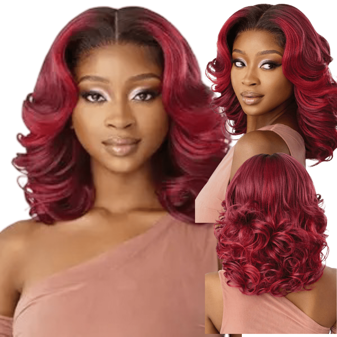 Outre 5x5 Lace Closure Human Hair Blend Wig Body Wave 16" - Beauty Exchange Beauty Supply