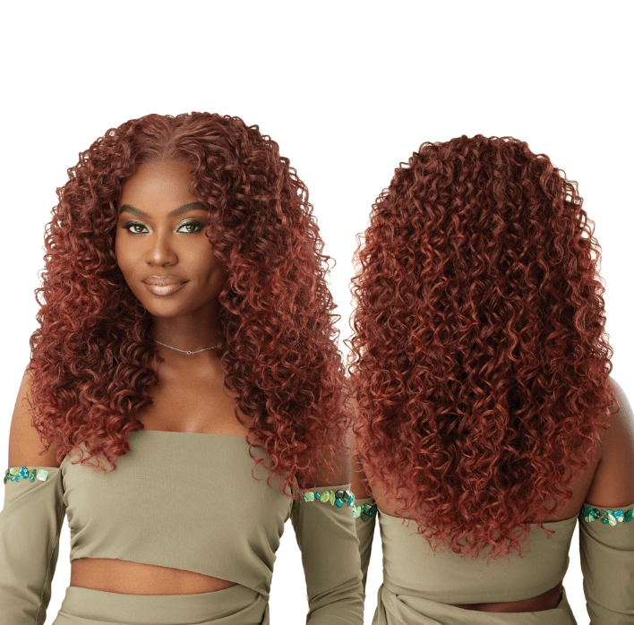 Outre 6x5 Pre - Cut Lace Closure Wig - HHB - Dominican Curly 22" - Beauty Exchange Beauty Supply