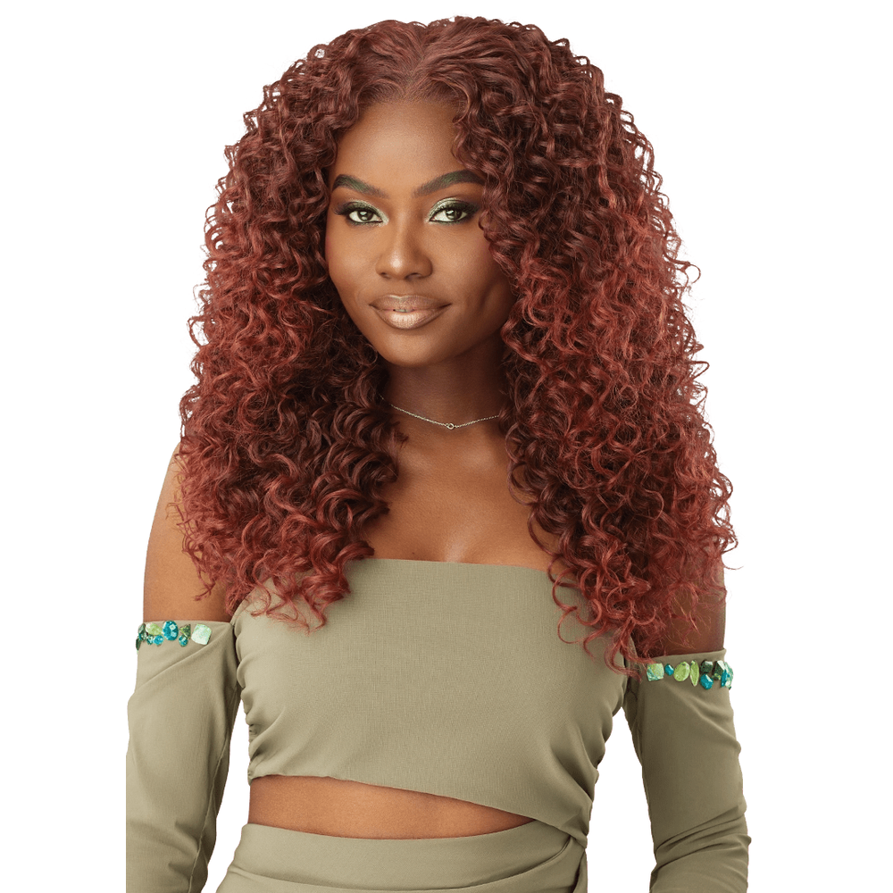 Outre 6x5 Pre - Cut Lace Closure Wig - HHB - Dominican Curly 22" - Beauty Exchange Beauty Supply